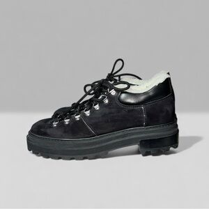 🌻NEW w/tags SCHUTZ Lucille Suede & shearling Ankle Bootie Women's Size 11